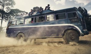 bus in nepal