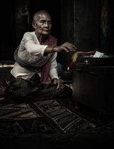 old lady cambodia